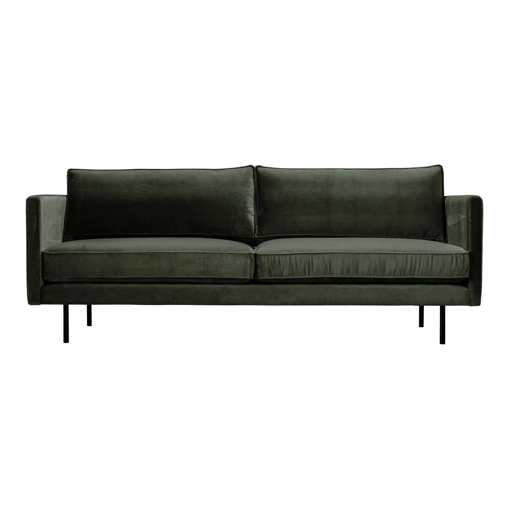 Moe's Home Collection Raphael Dark Green Sofa - Image 2