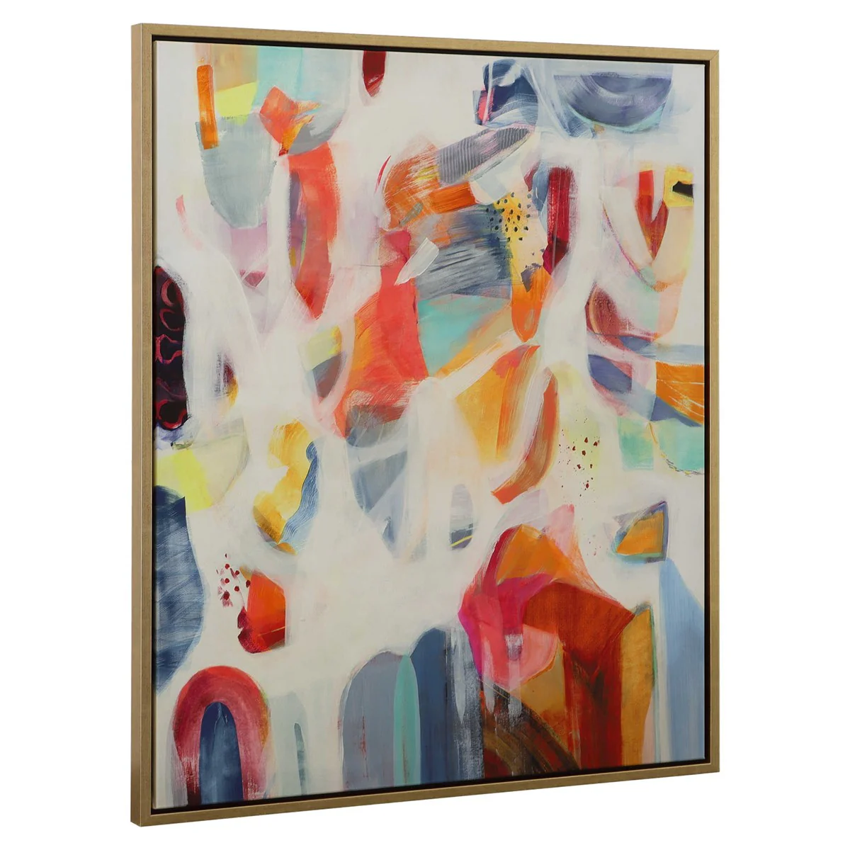 Uttermost Reawaken Abstract Framed Canvas - Image 3