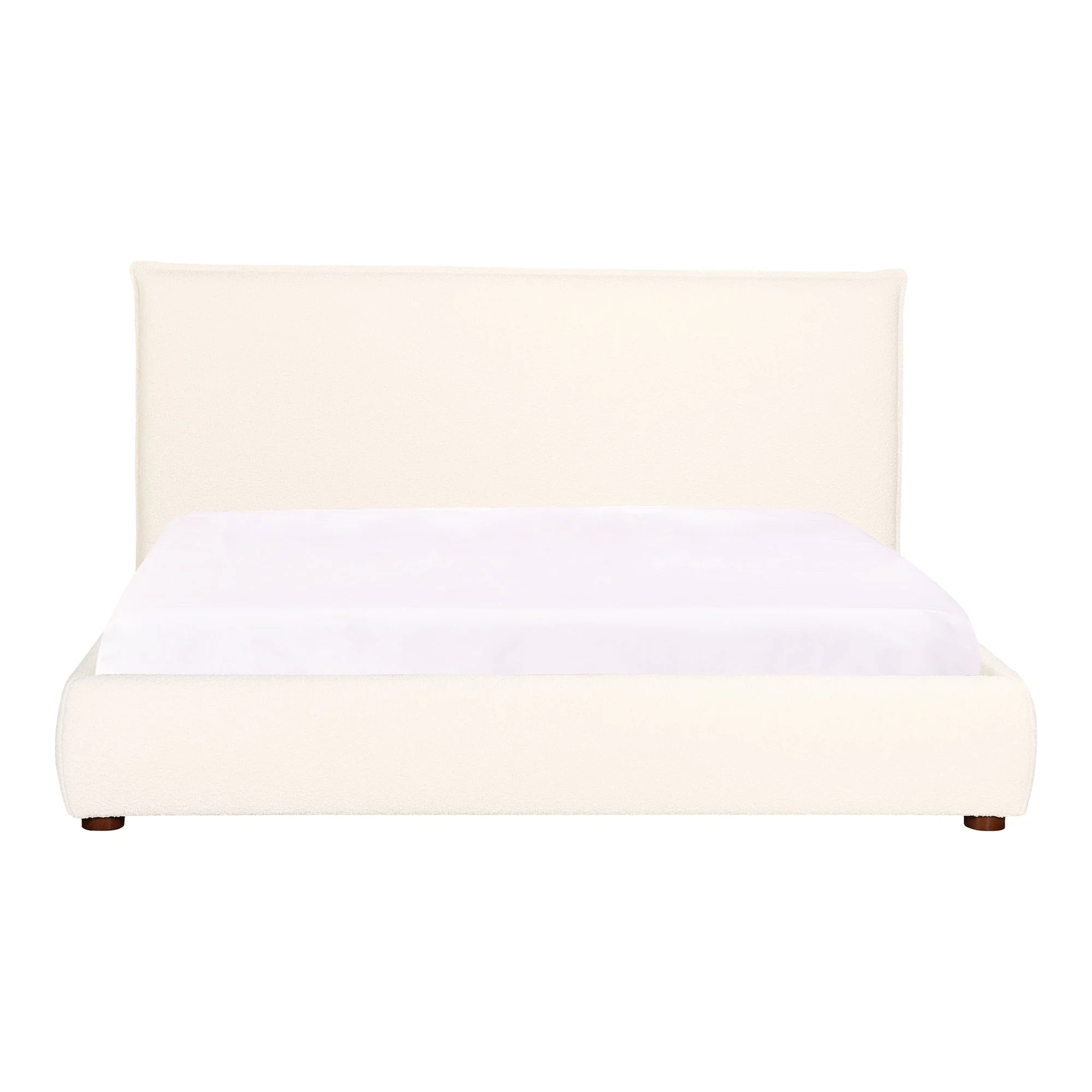 Moe's Home Collection Recharge White Queen Bed - Image 2