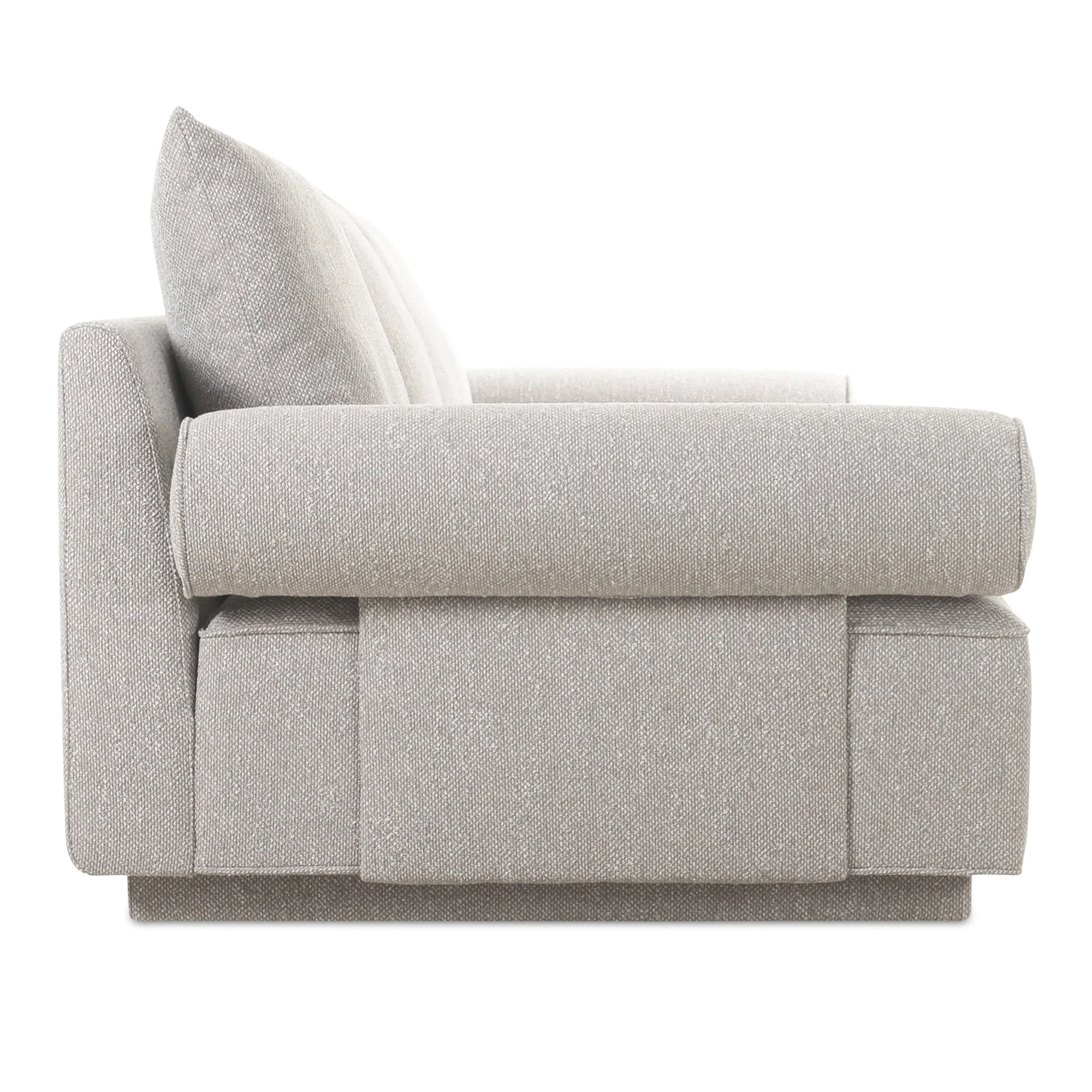 Moe's Home Collection Rosello Light Grey Modular Sofa - Image 3
