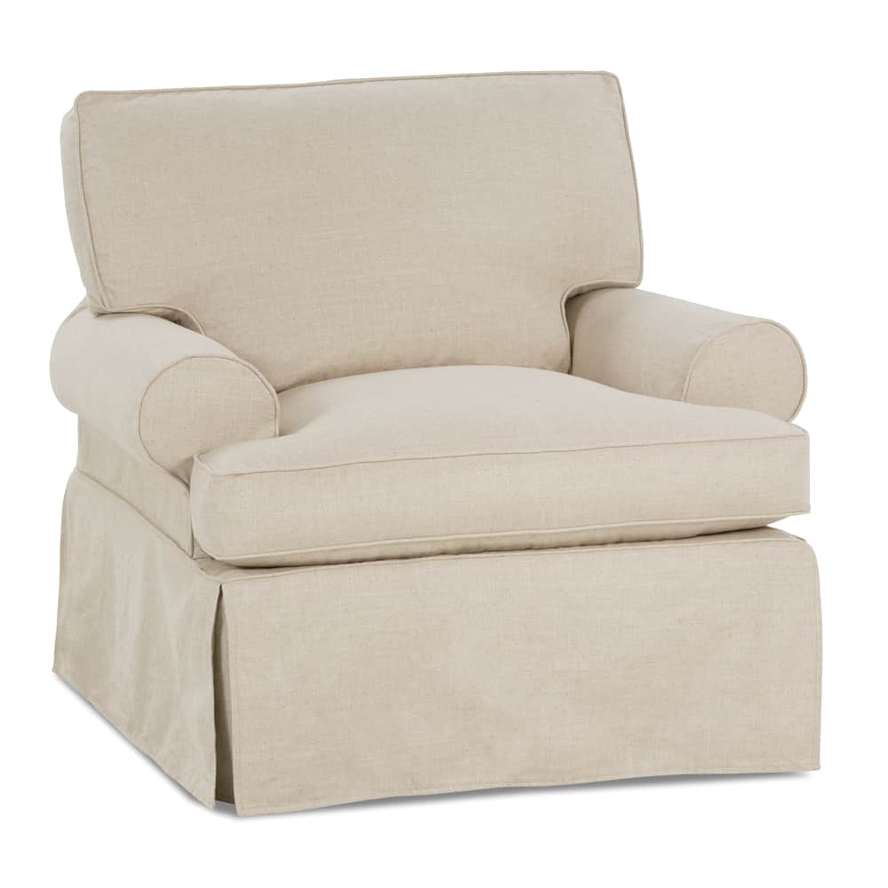 Rowe Furniture Cindy Slipcovered Swivel Chair ~ Available To Custom Order in All Fabrics