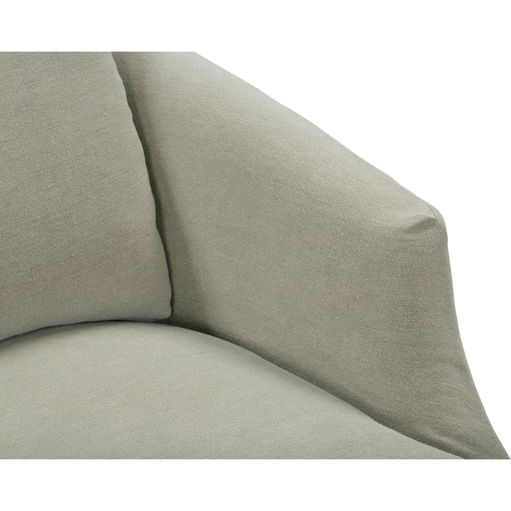 Rowe Furniture Emmerson Slipcovered Swivel Chair ~ Available To Custom Order In All Fabrics - Image 5