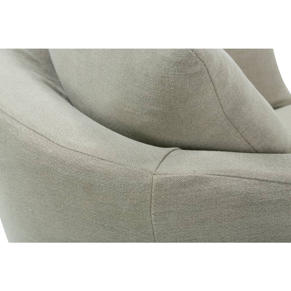 Rowe Furniture Emmerson Slipcovered Swivel Chair ~ Available To Custom Order In All Fabrics - Image 6