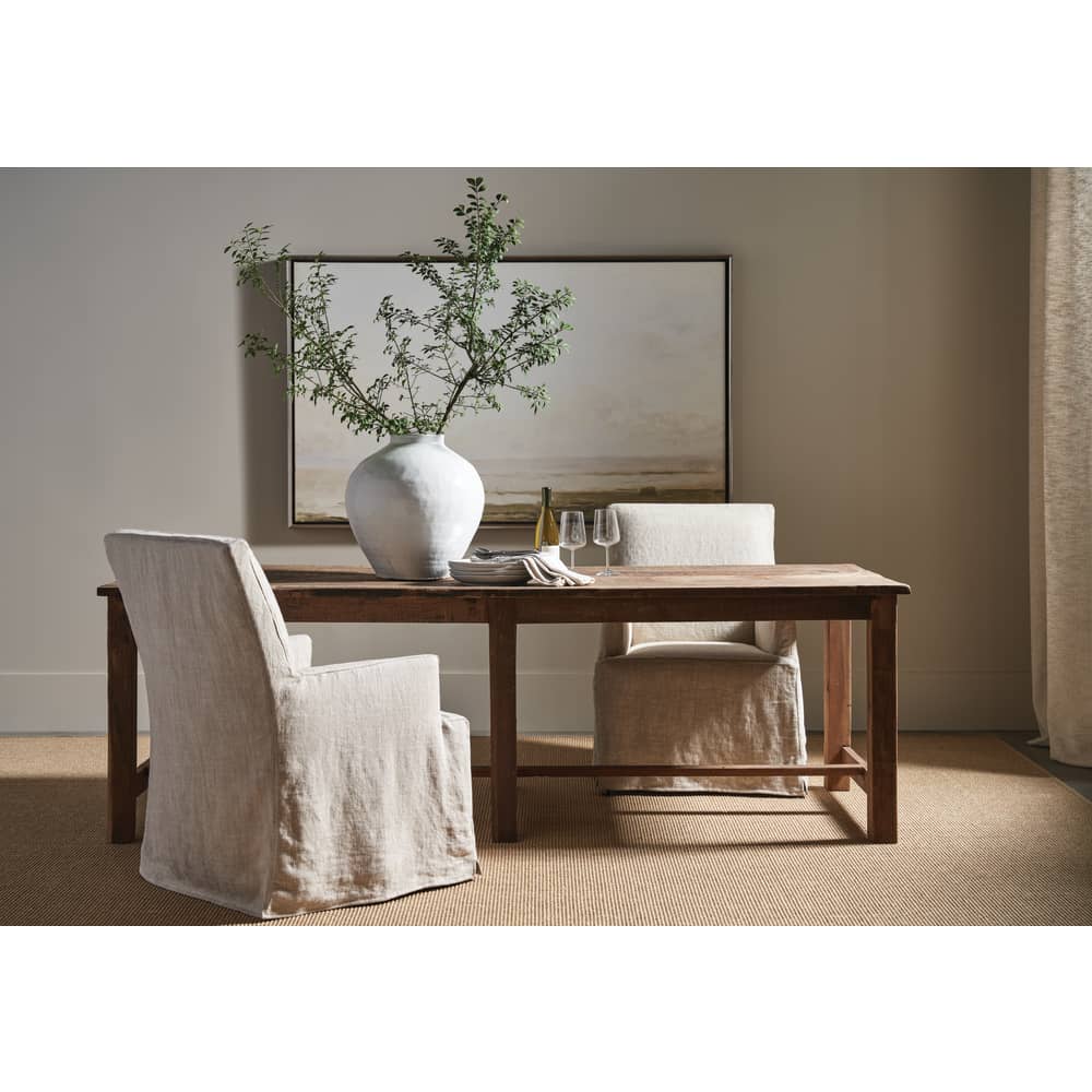 Rowe Furniture Finch Slipcovered Dining Chair ~ Available To Custom Order In All Fabrics