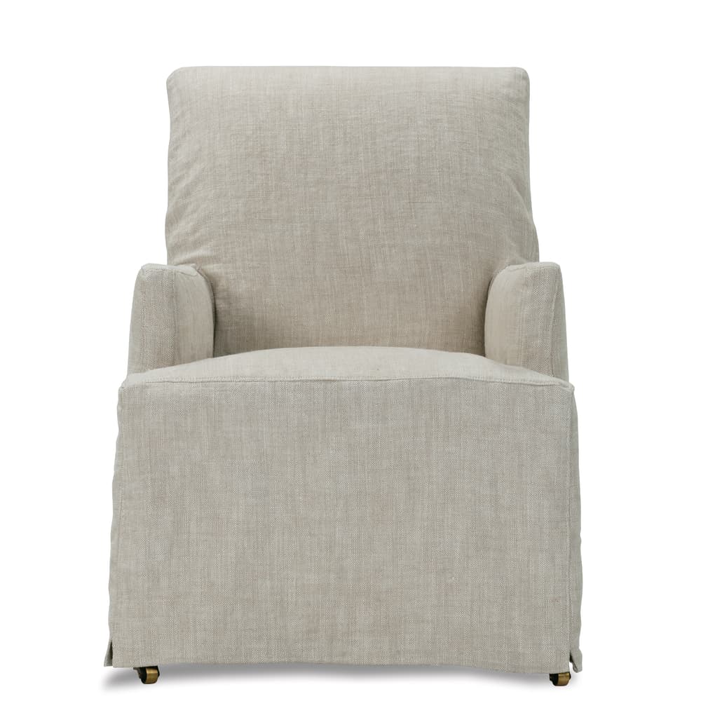 Rowe Furniture Finch Slipcovered Dining Chair ~ Available To Custom Order In All Fabrics - Image 2