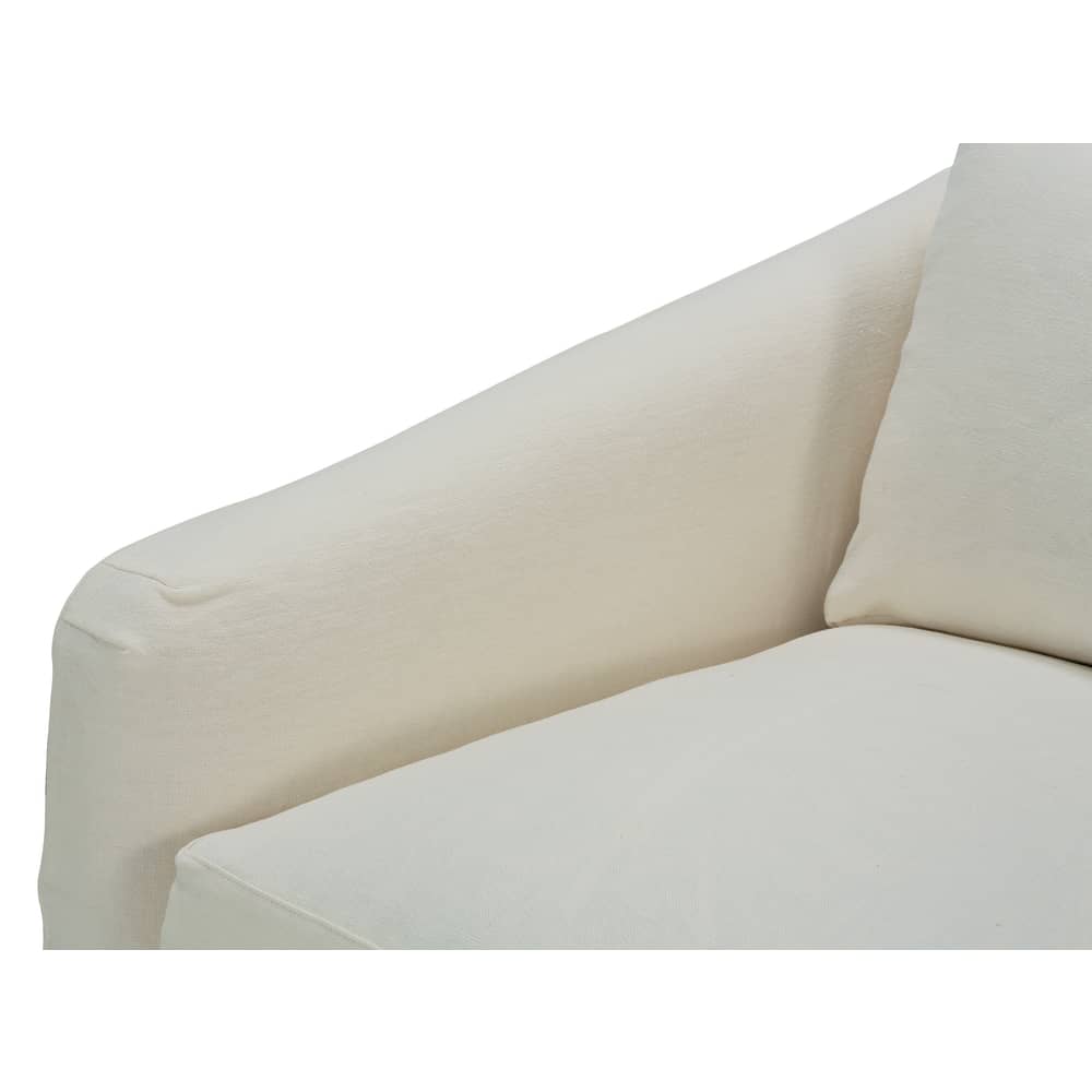 Rowe Furniture Florence Slipcovered Swivel Chair ~ Available To Custom Order In All Fabrics - Image 9