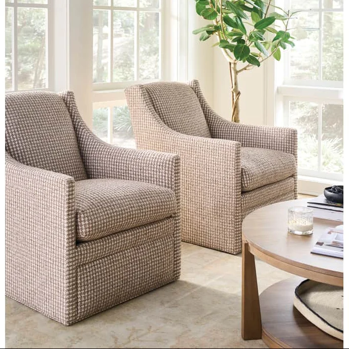 Rowe Furniture Hope Swivel Chair ~ Available In Swivel Glider and To Custom Order in All Fabrics - Image 4