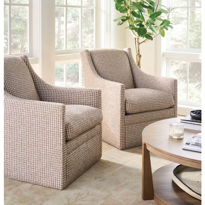 Rowe Furniture Hope Swivel Chair ~ Available In Swivel Glider and To Custom Order in All Fabrics - Image 5