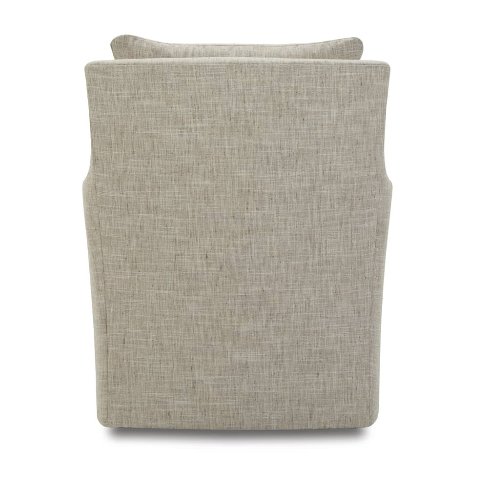 Rowe Furniture Isley Upholstered Swivel Chair With Glider Option ~ Available To Custom Order In All Fabrics - Image 4