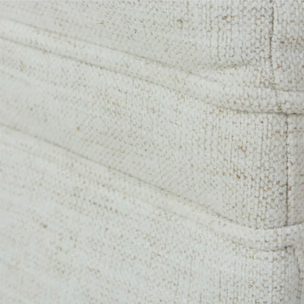 Rowe Furniture Kara Nomad Snow Performance Fabric Ottoman ~ Express Collection - Image 7