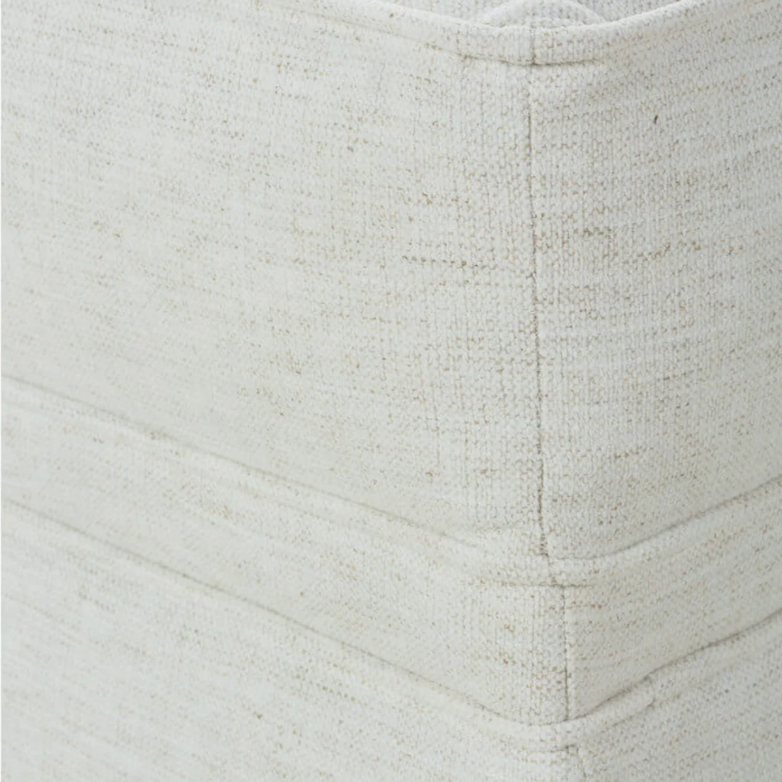 Rowe Furniture Kara Nomad Snow Performance Fabric Ottoman ~ Express Collection - Image 8