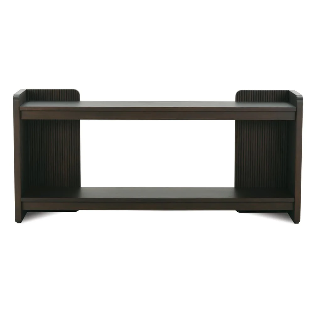 Rowe Furniture Kindred Mahogany Wood Console Table ~ Godiva Finish