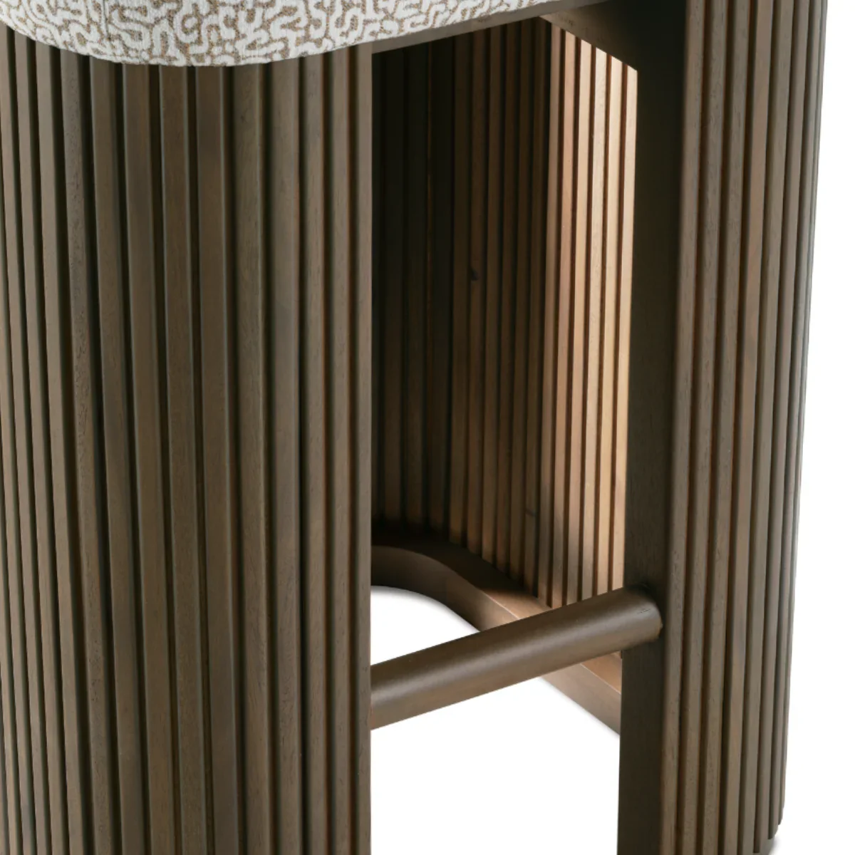 Rowe Furniture Kindred Counter Stool ~ Sesame or Godiva Finish ~ Available To Custom Order In All Fabrics - Image 3