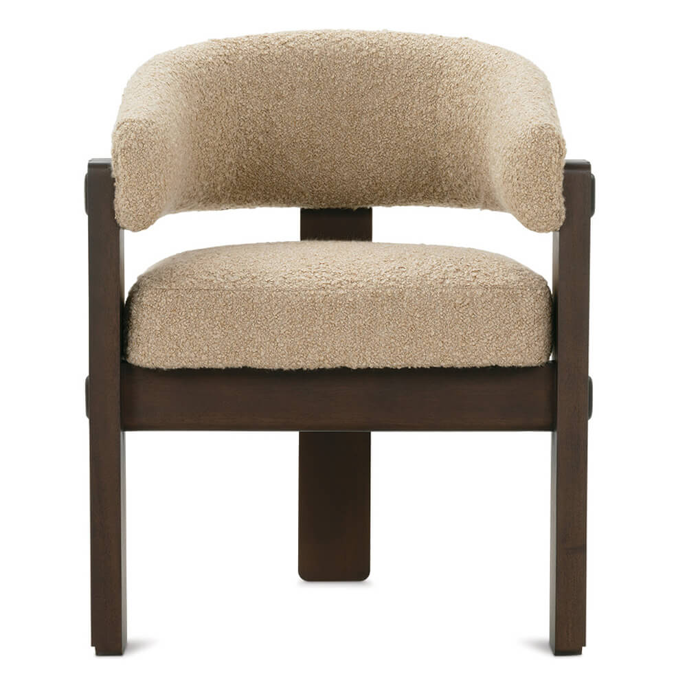 Rowe Furniture Kindred Dining Chair ~ Sesame or Godiva Finish ~ Available To Custom Order In All Fabrics