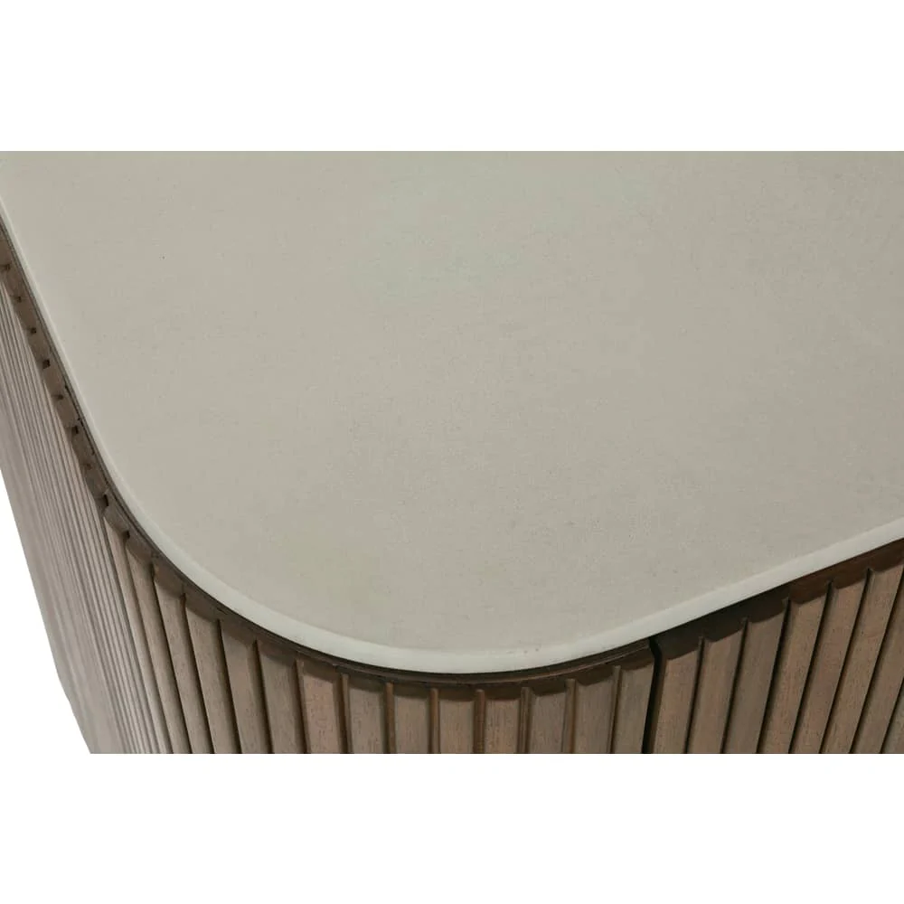 Rowe Furniture Kindred Fluted Wood Cabinet ~ Sesame Finish - Image 10