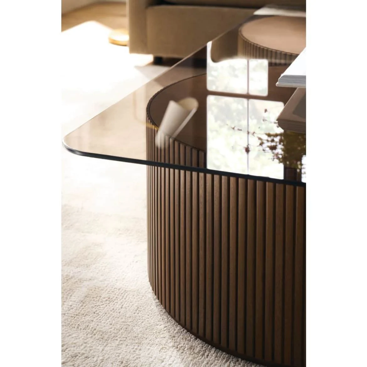 Rowe Furniture Kindred Square Coffee Table ~ Sesame Finish - Image 3