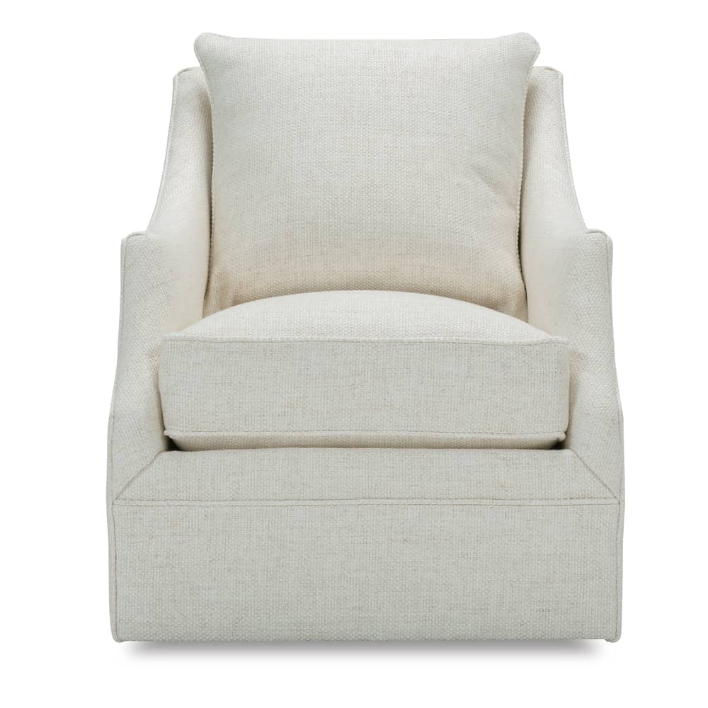 Rowe Furniture Kori Upholstered Swivel Chair ~ Available In Swivel Glider and to Custom Order In All Fabrics - Image 3
