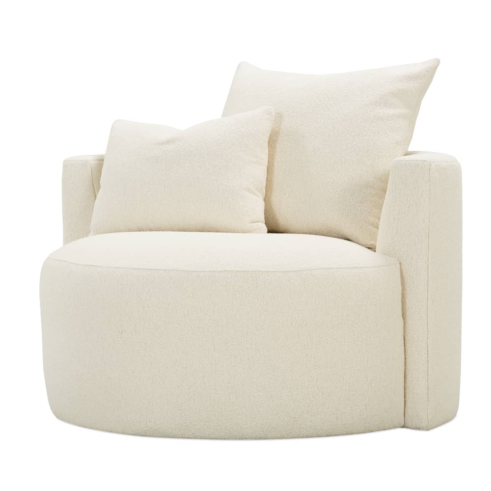 Rowe Furniture Leander Swivel Chair ~ Available To Custom Order in All Fabrics - Image 3
