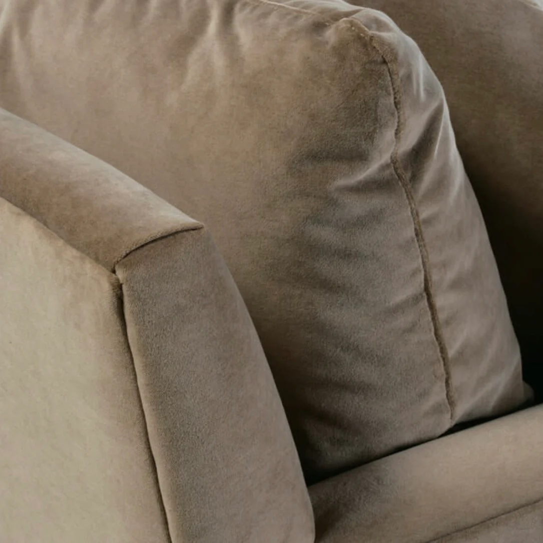 Rowe Furniture Lilah Fawn Brushed Velvet 89” Sofa ~ Express Collection - Image 13