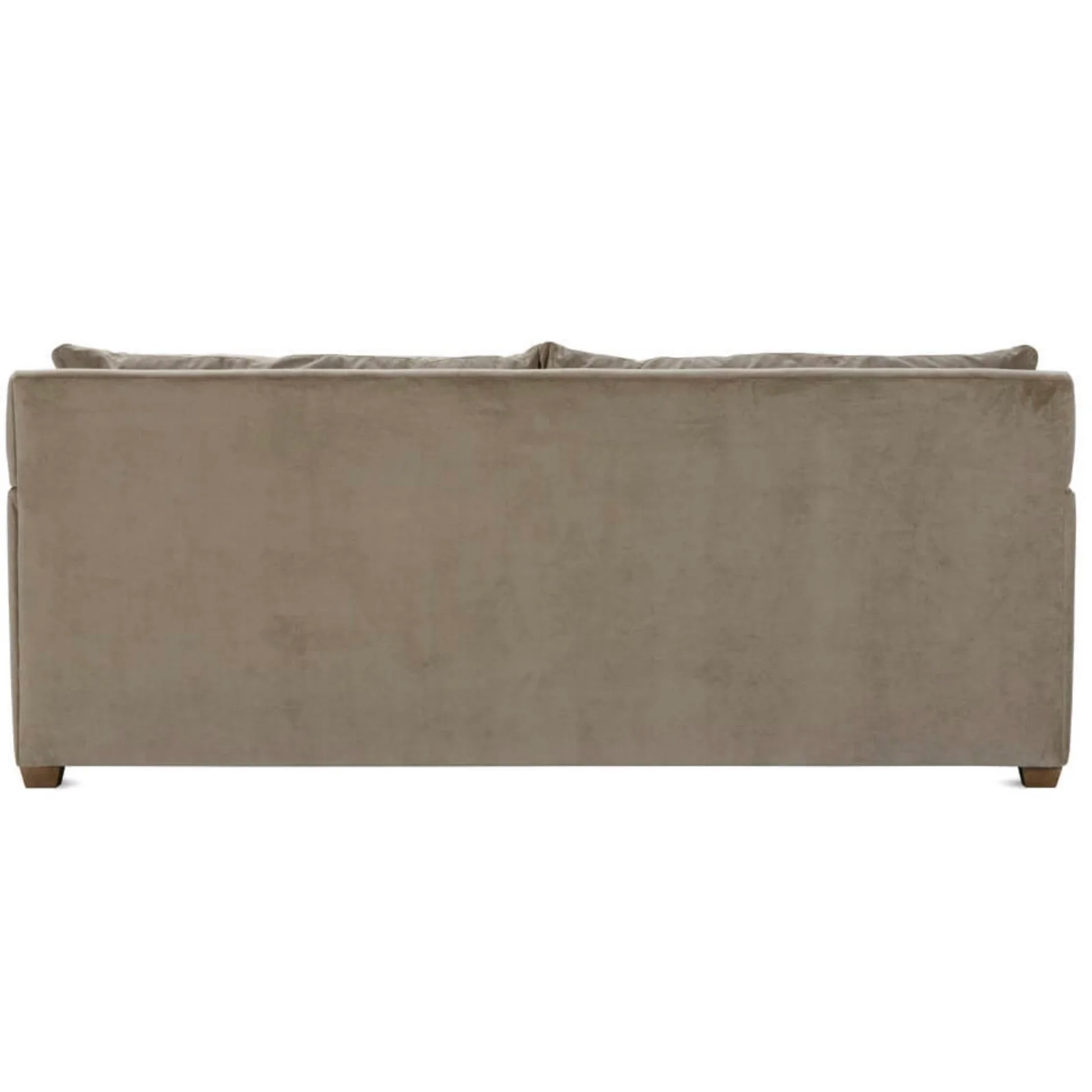 Rowe Furniture Lilah Fawn Brushed Velvet 89” Sofa ~ Express Collection - Image 4