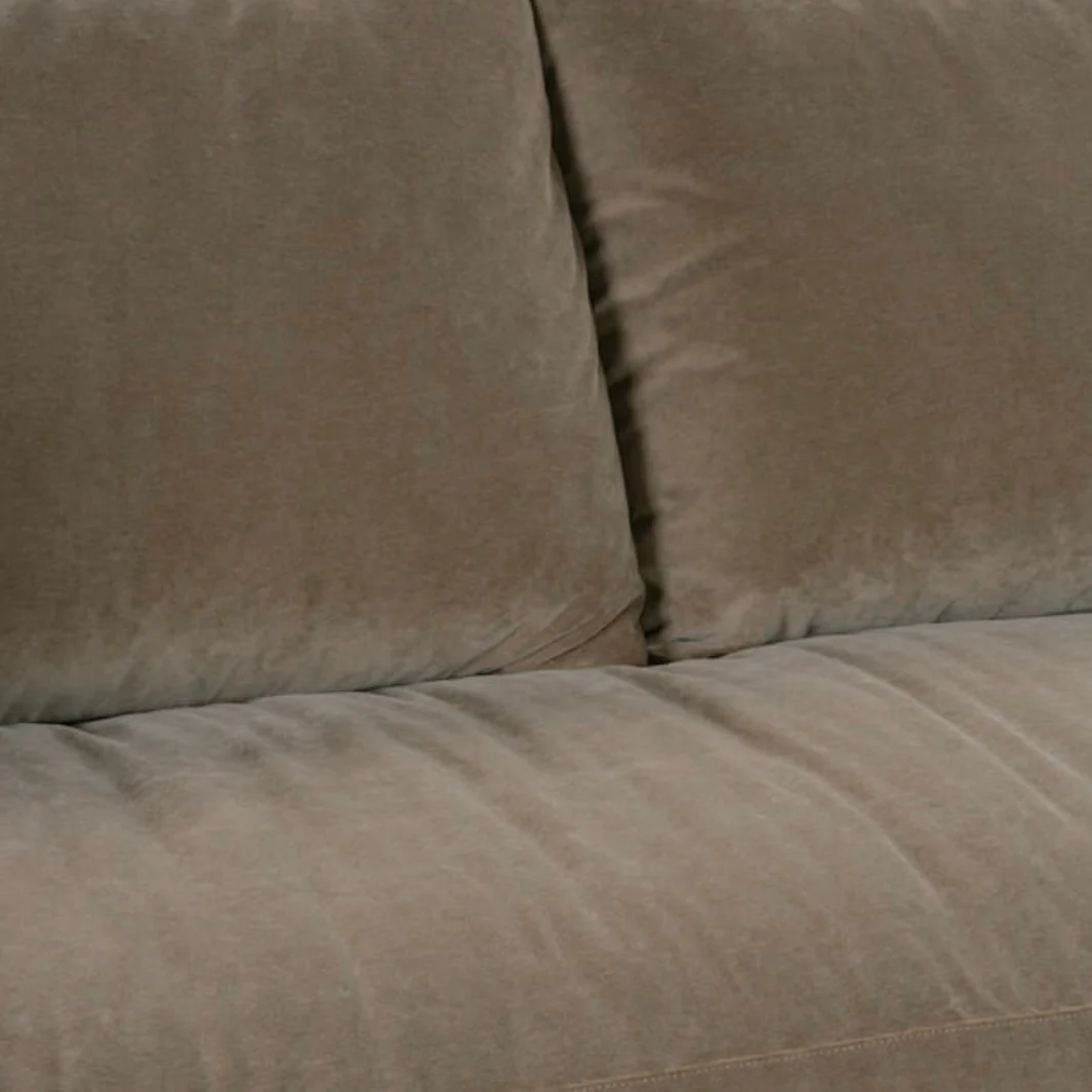 Rowe Furniture Lilah Fawn Brushed Velvet 89” Sofa ~ Express Collection - Image 9