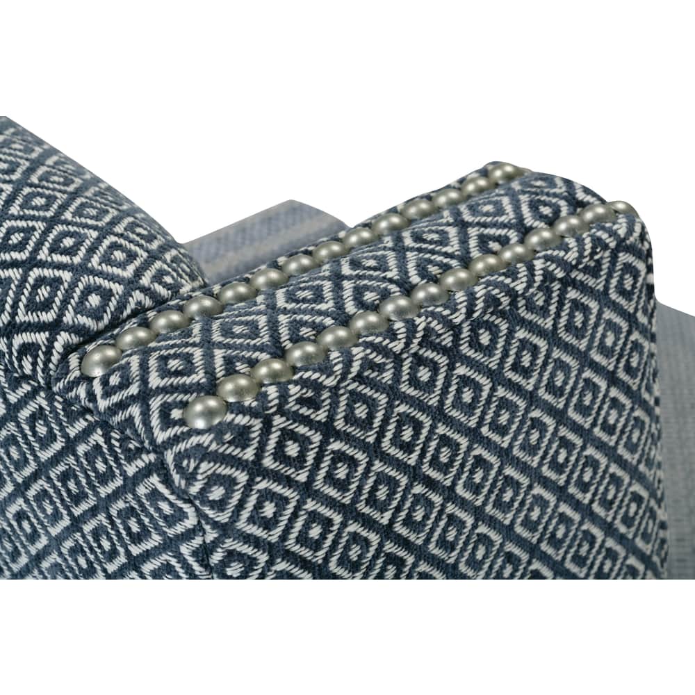 Rowe Furniture Lindsay Swivel Chair with Nail Head Trim ~ Available To Custom Order in All Fabrics - Image 6