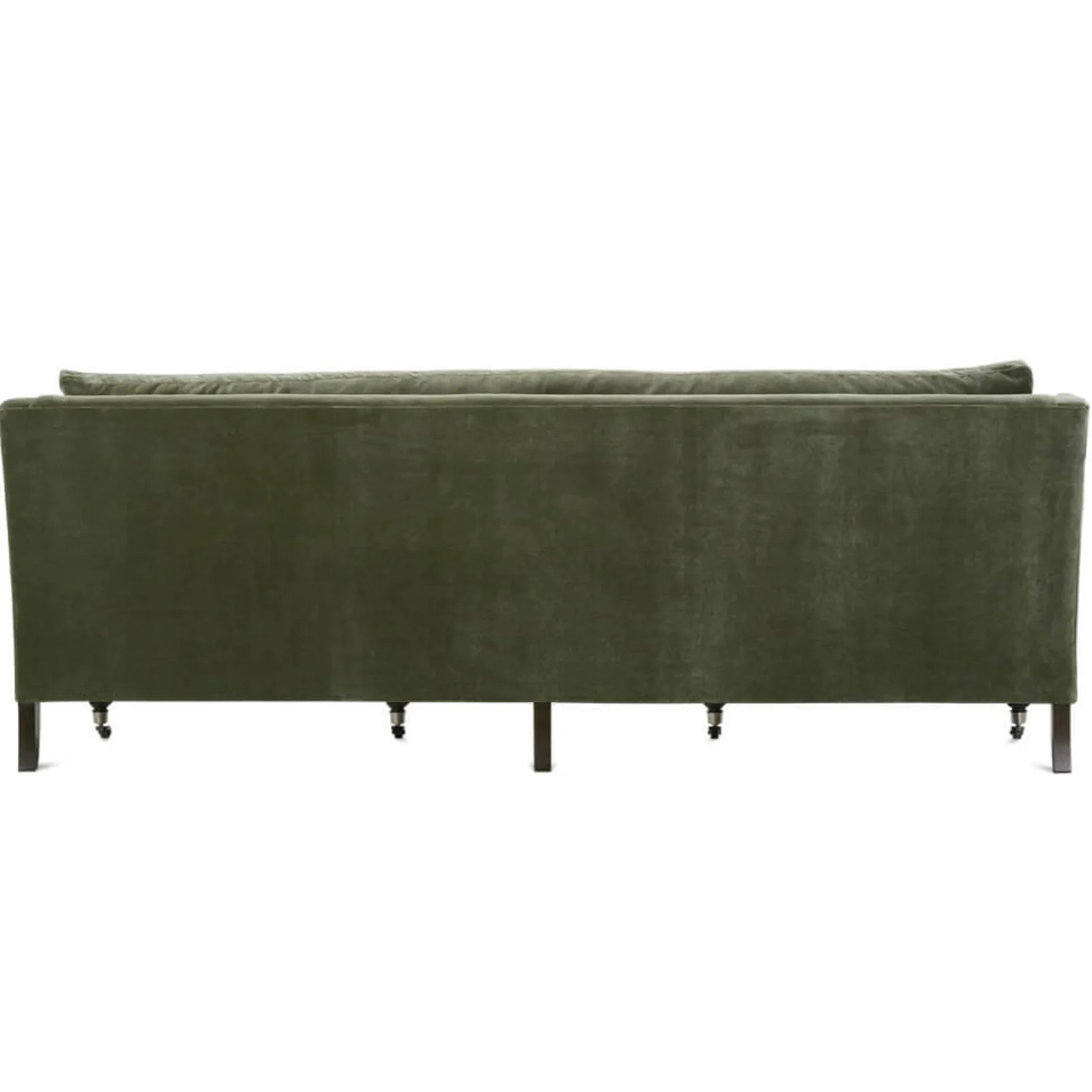 Rowe Furniture Madeline Antiqued Moss Velvet 90” Sofa ~ Express Collection - Image 5