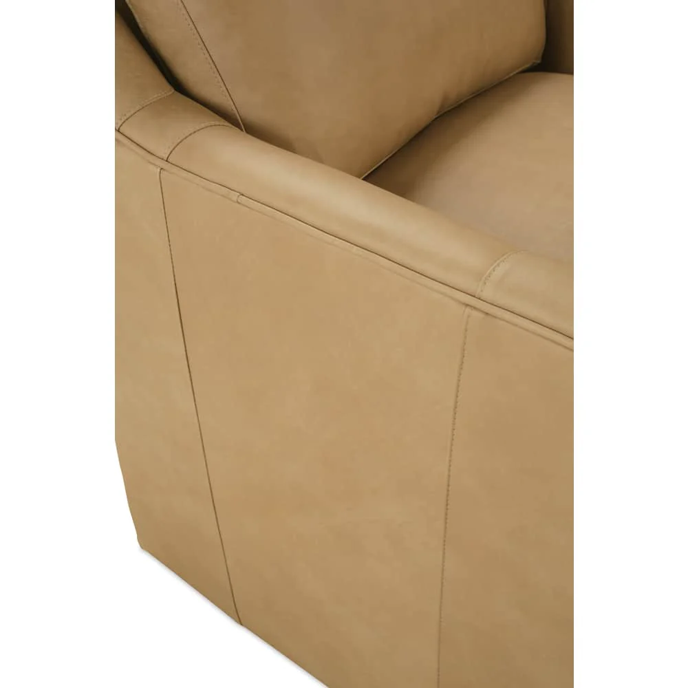 Rowe Furniture Madeline Leather Swivel Chair ~ Available To Custom Order in All Leathers - Image 7