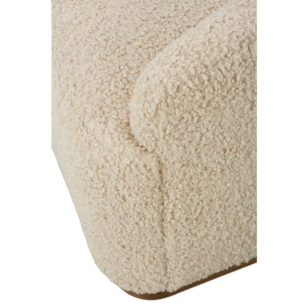 Rowe Furniture Neutral Boucle Bernie Swivel Chair - Image 6