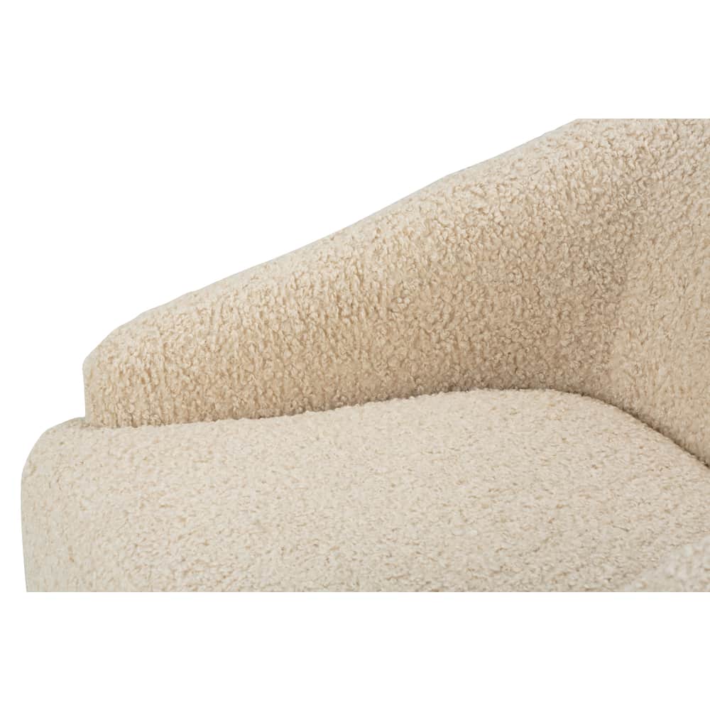 Rowe Furniture Neutral Boucle Bernie Swivel Chair - Image 7