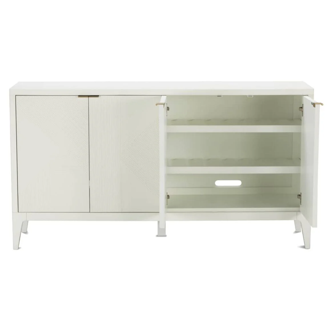 Rowe Furniture Nicco Cloud Finish White Credenza Buffet - Image 23