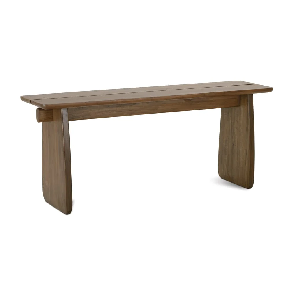 Rowe Furniture Nova Teak Wood Console Table