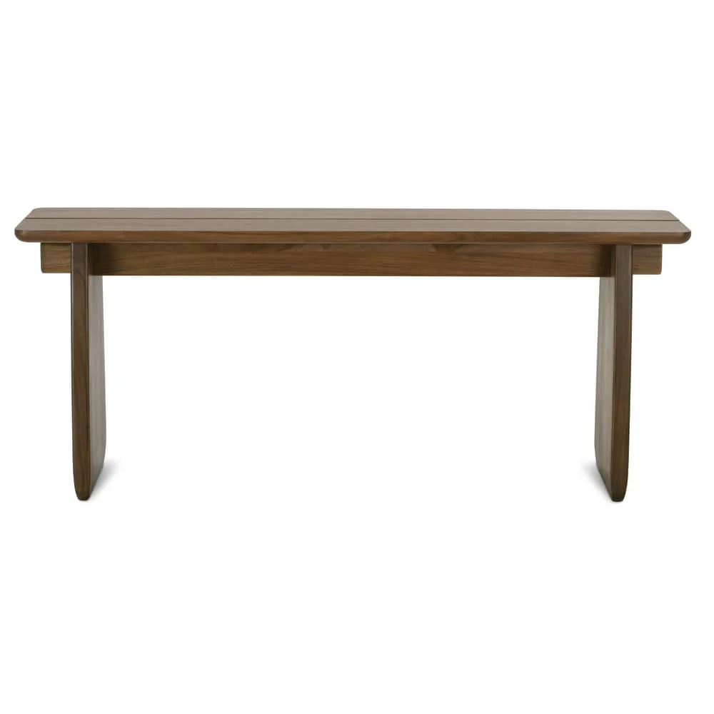 Rowe Furniture Nova Teak Wood Console Table - Image 3