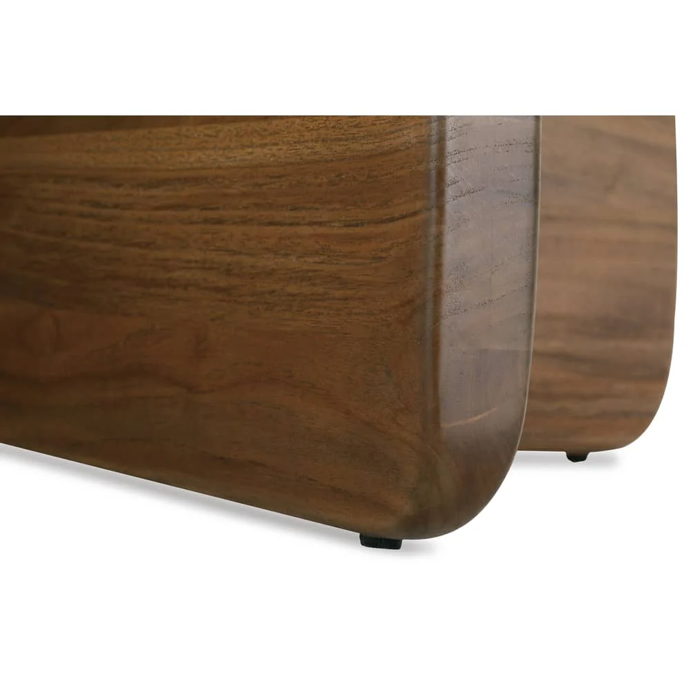 Rowe Furniture Nova Round Glass Coffee Table - Image 6