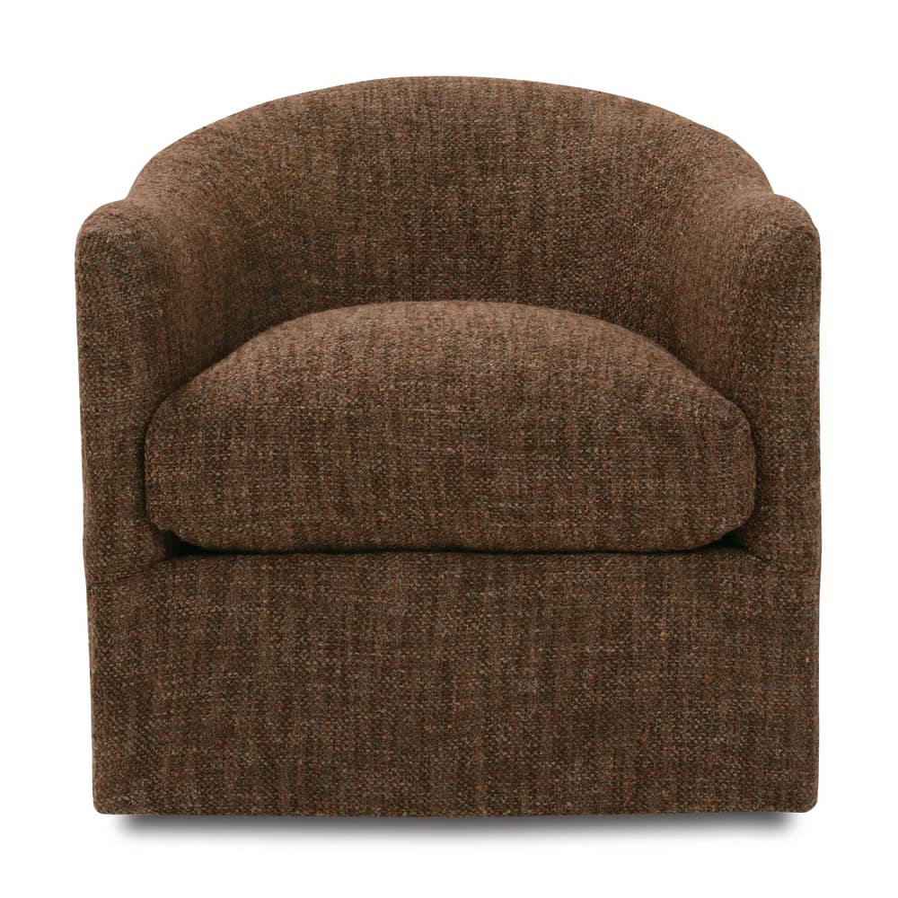 Rowe Furniture Rue Upholstered Swivel Chair ~ Available To Custom Order In All Fabrics - Image 5