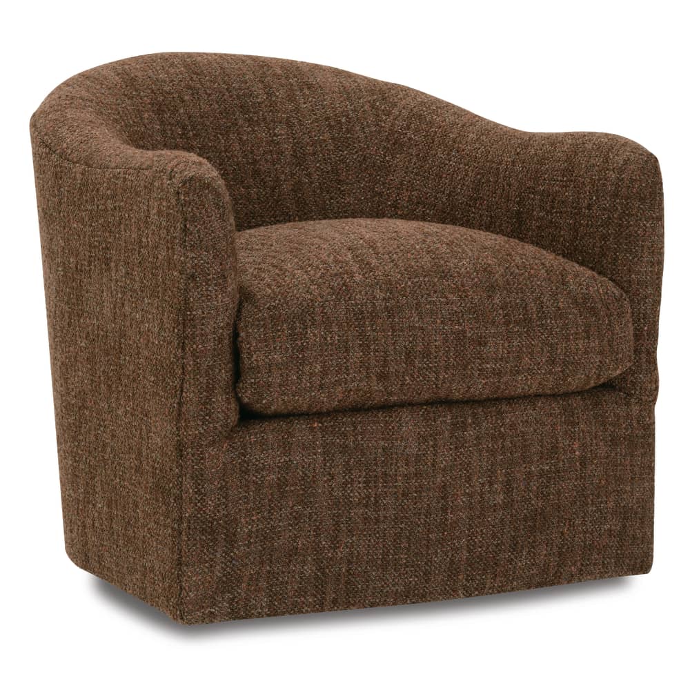 Rowe Furniture Rue Upholstered Swivel Chair ~ Available To Custom Order In All Fabrics - Image 6