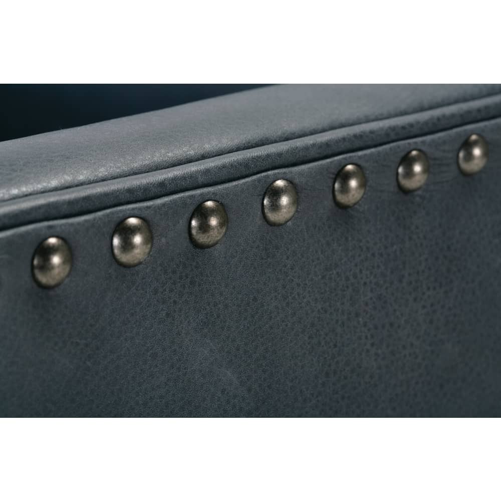Rowe Furniture Springfield Leather Swivel Chair ~ Available To Custom Order In All Leathers - Image 6