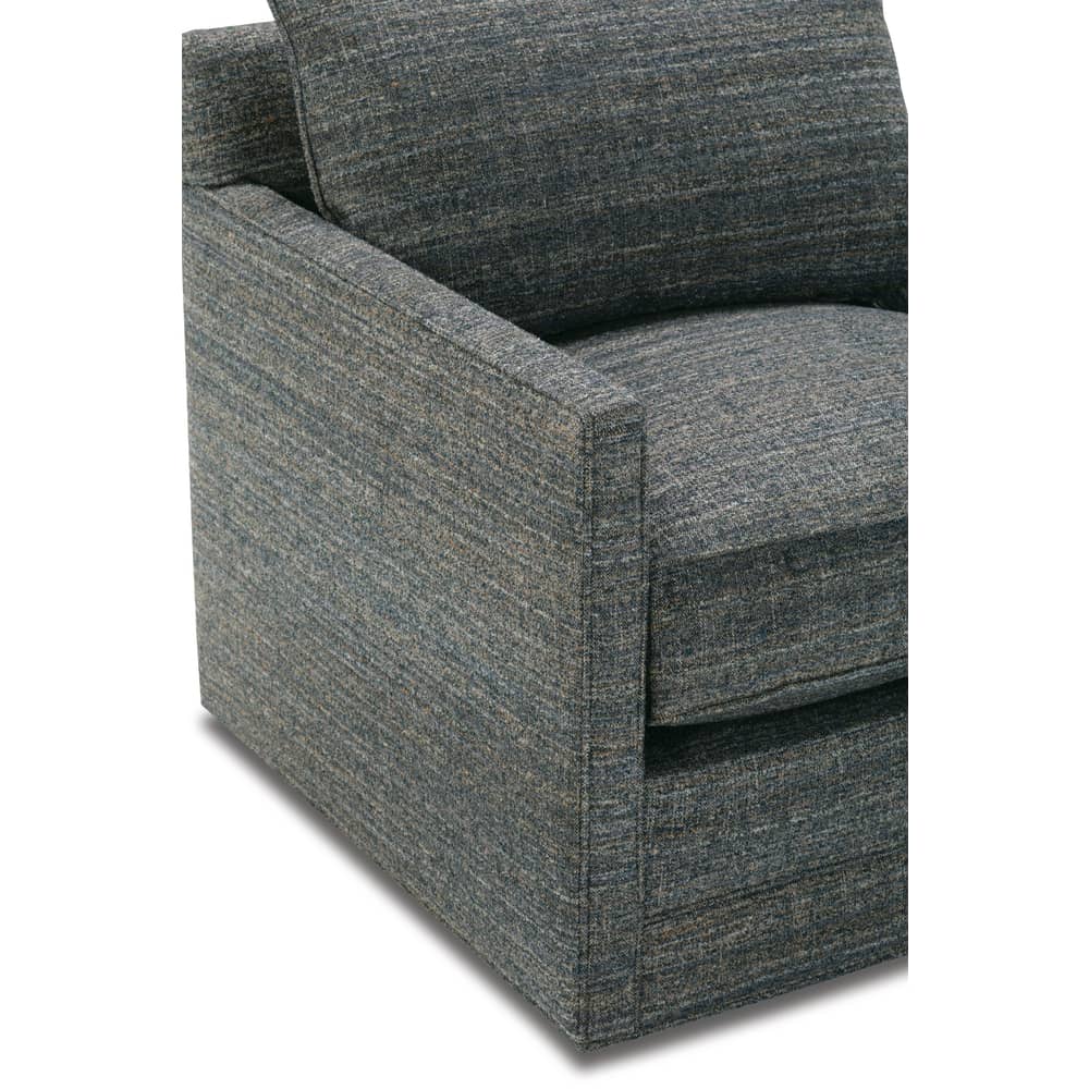Rowe Furniture Springfield Upholstered Swivel Chair ~ Available to Custom Order In All Fabrics - Image 7