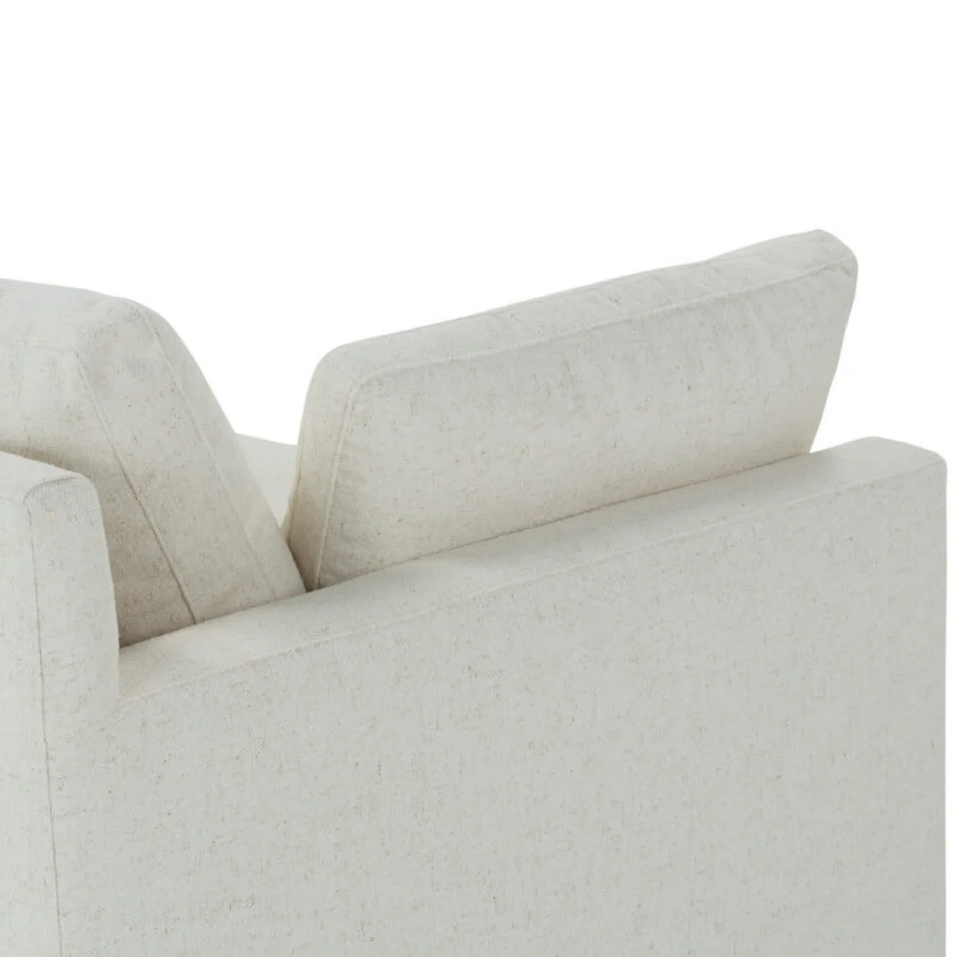 Rowe Furniture Sylvie Bone White Performance Fabric Bench Cushion 88” Sofa ~ Express Collection - Image 11