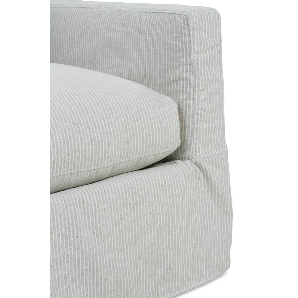 Rowe Furniture Slipcovered Sylvie Swivel Chair ~ Available To Custom Order In All Fabrics - Image 11