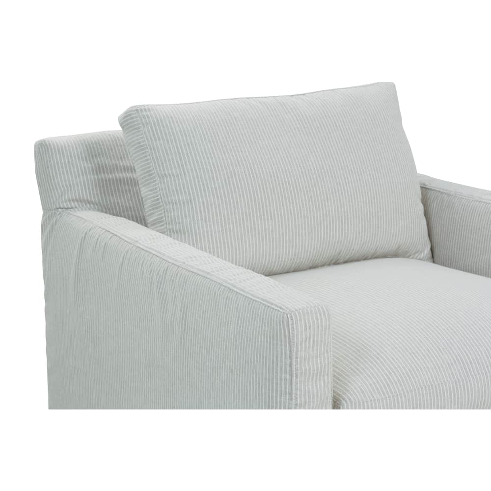 Rowe Furniture Slipcovered Sylvie Swivel Chair ~ Available To Custom Order In All Fabrics - Image 13