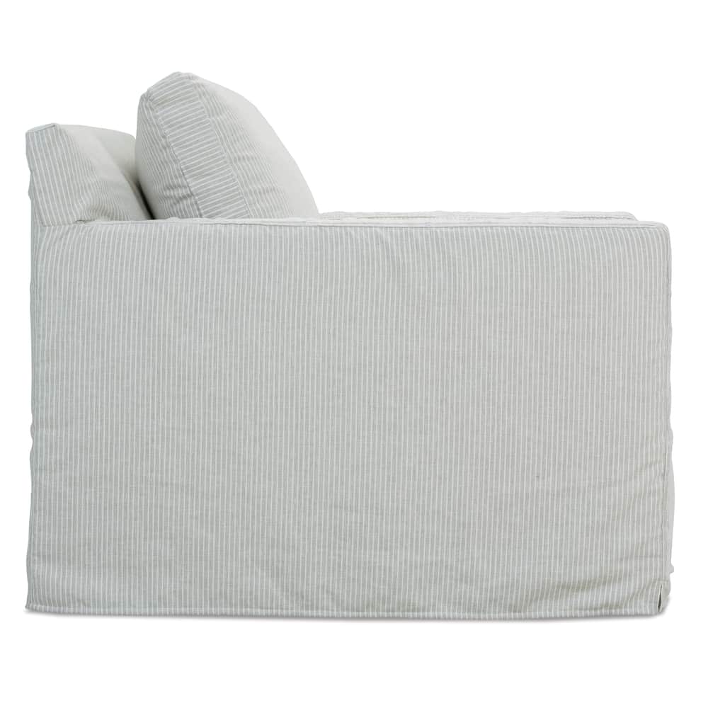 Rowe Furniture Slipcovered Sylvie Swivel Chair ~ Available To Custom Order In All Fabrics - Image 5