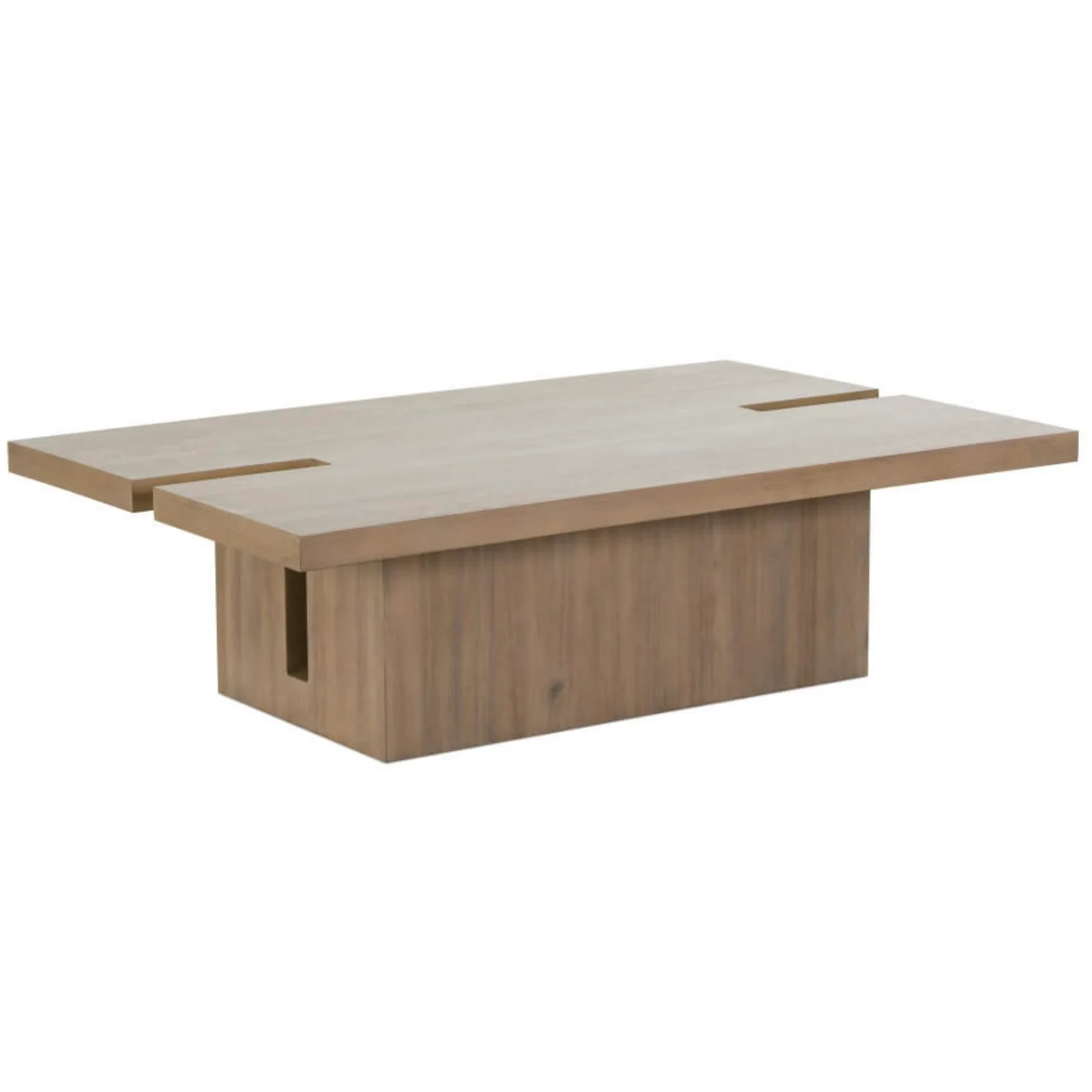 Rowe Furniture Theory Wood Rectangle Cocktail Table - Image 3