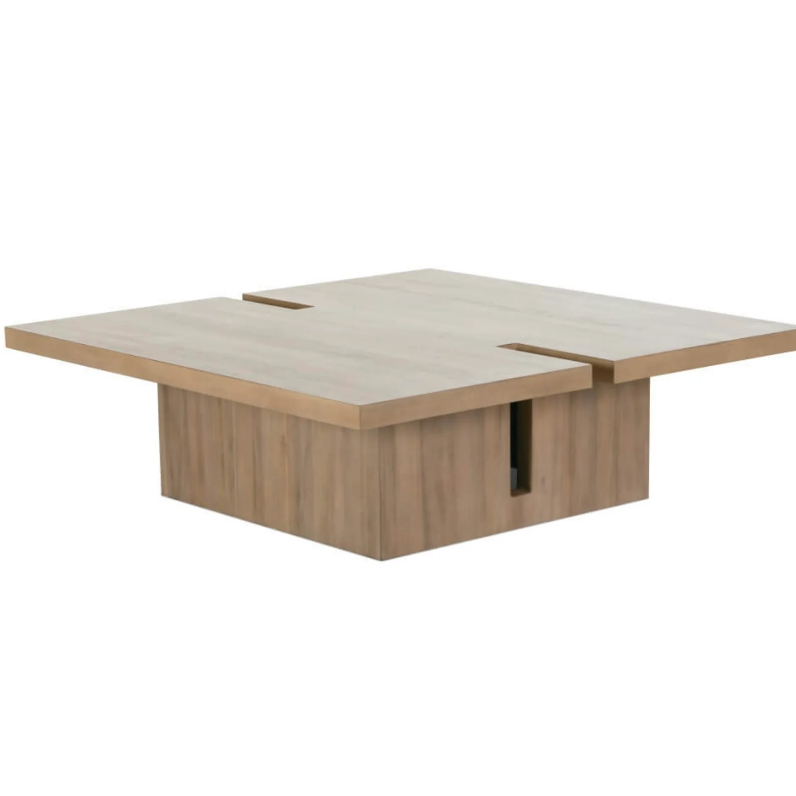 Rowe Furniture Theory Wood Square Coffee Table - Image 4