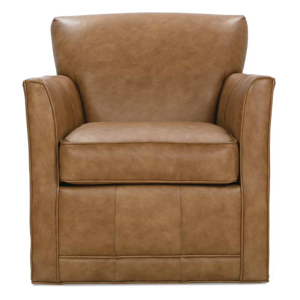 Rowe Furniture Times Square Leather Swivel Chair ~ Available In Swivel Glider and To Custom Order in All Leathers