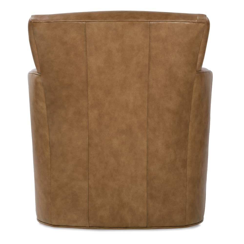 Rowe Furniture Times Square Leather Swivel Chair ~ Available In Swivel Glider and To Custom Order in All Leathers - Image 4