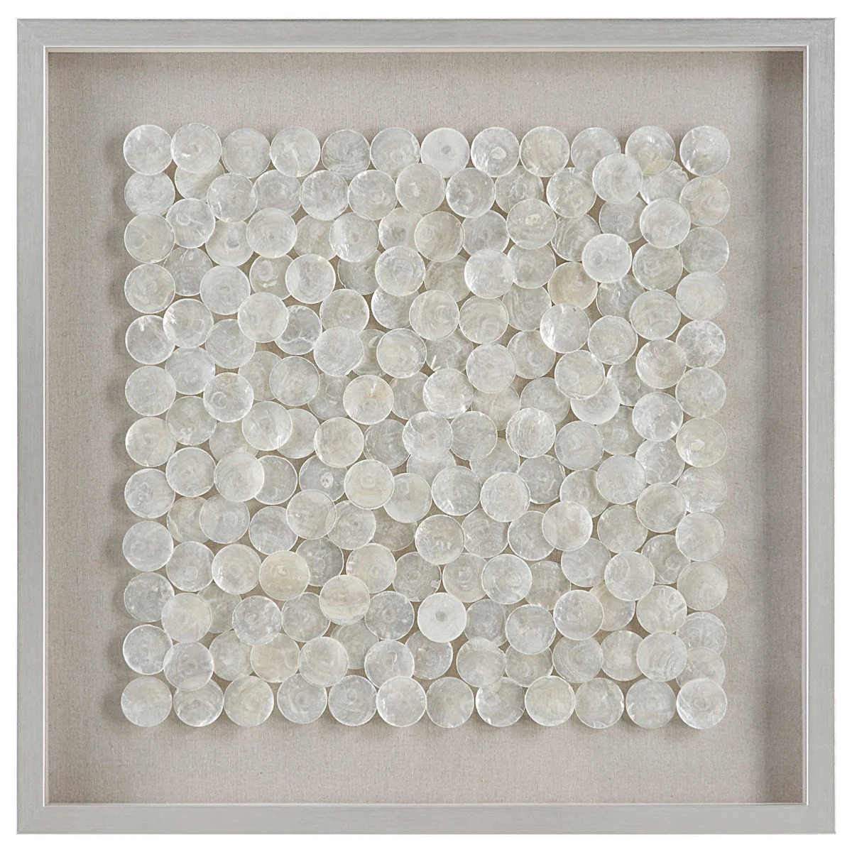 Uttermost Roxas Capiz Shells Shadow Box Frame