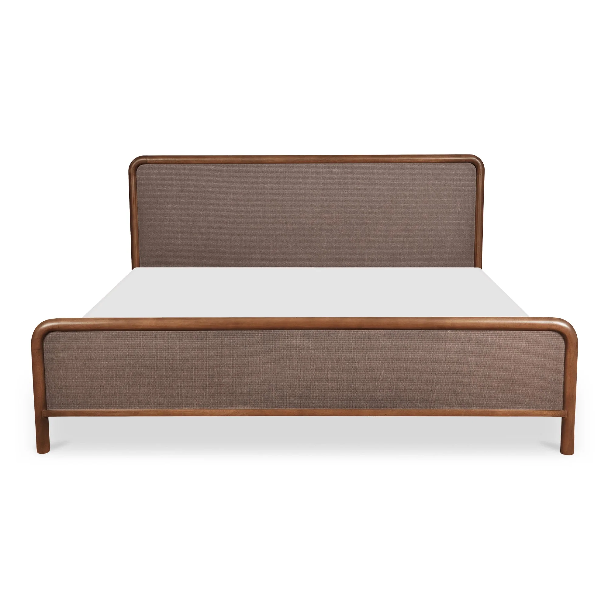 Moe's Home Collection Rye Warm Brown Queen Bed - Image 2