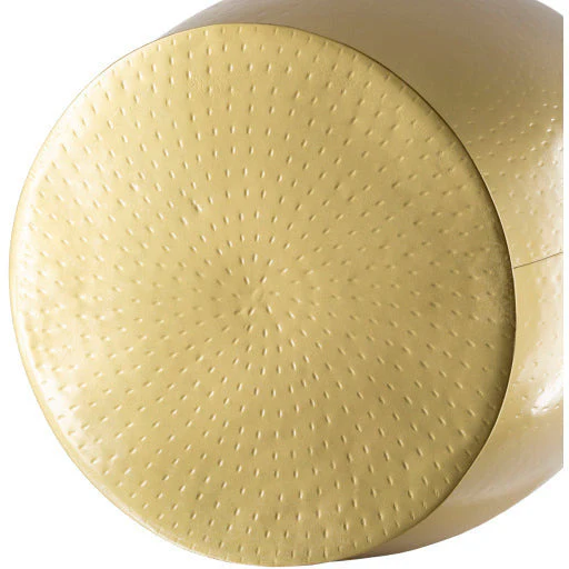 Surya Sansa Modern Gold Metal Round Accent Side Table SAA-001 - Image 4