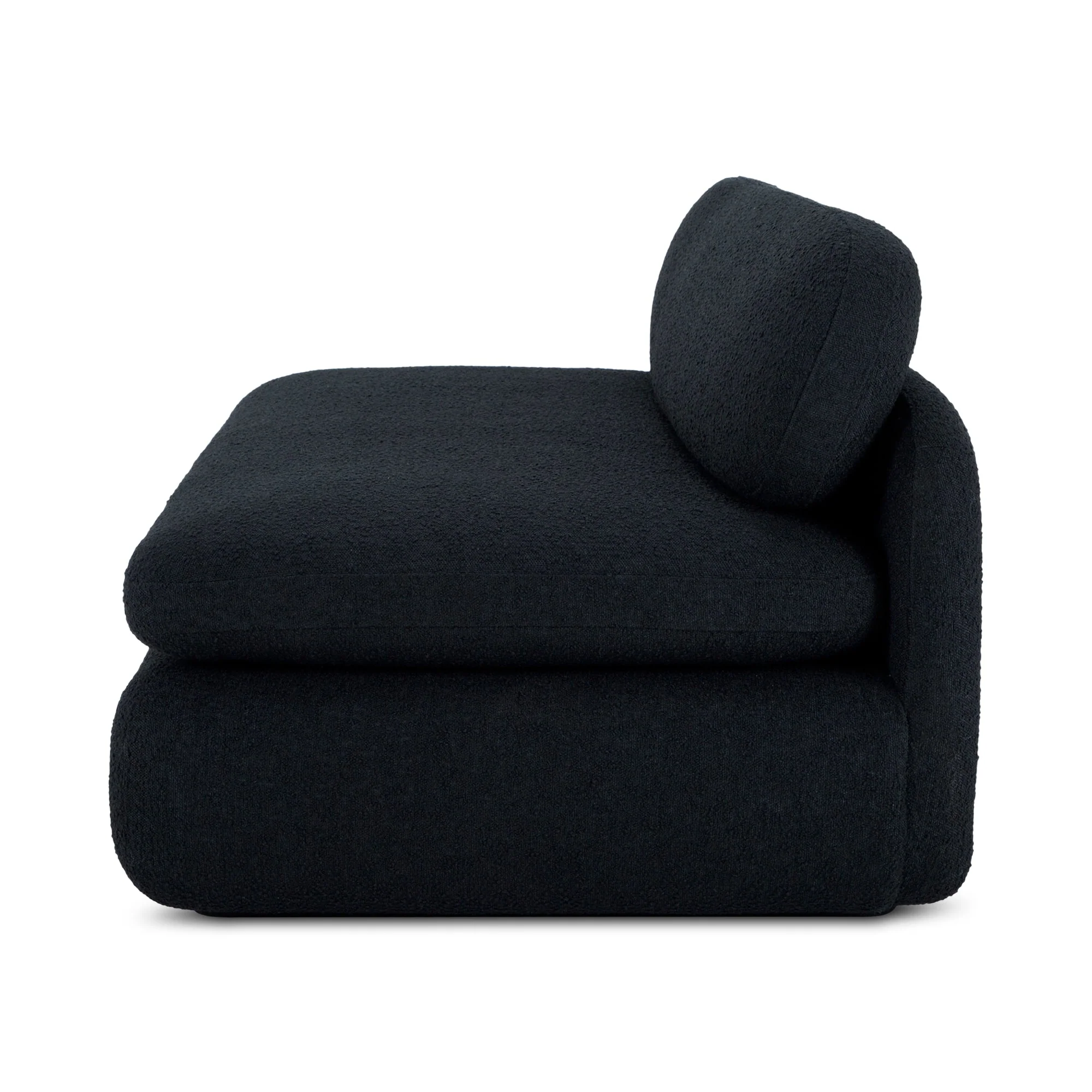 Moe's Home Collection Scout Black Sofa - Image 3